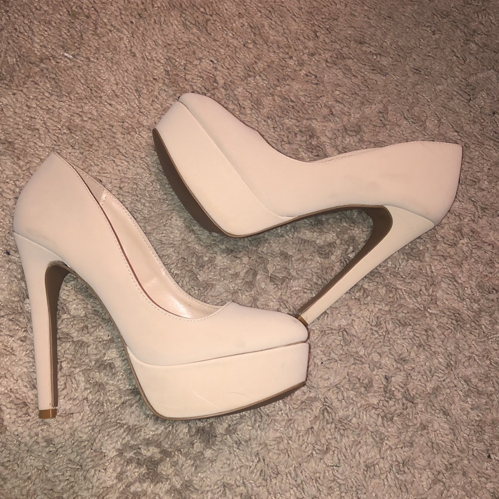 Charlotte Russe Nude Pumps